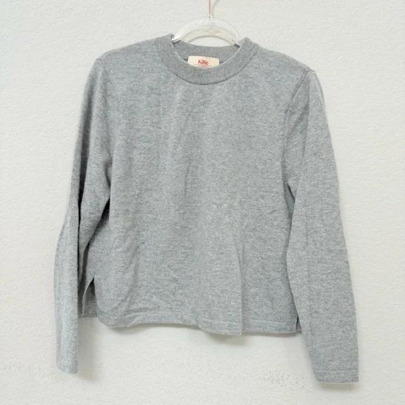 Kilte Longsleeve Liz Set Earl Gray Size Medium Cashmere - Picture 3 of 9